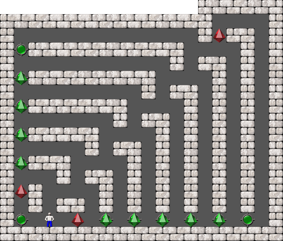 Sokoban David W. Skinner Arranged level 115